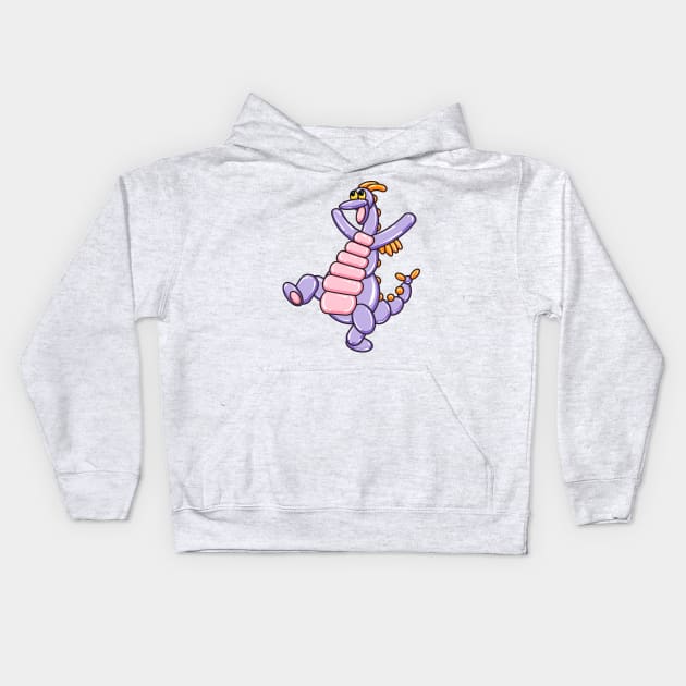 Imagination Figment Balloon Kids Hoodie by DeepDiveThreads